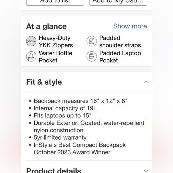 Signature Commuter Backpack Lime Green
- Open Story 🆕 - Picture 5 of 6